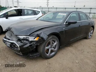 2024 Audi A6 Premium Plus z VIN WAUL2BF29RN055524, wystawiony jako Copart lot #60678315 z przebiegiem 10 525 mil mil oraz Czysty tytuł • Clean title. Historia ofert i sprzedaży dostępna na DreamBid. Obrazek 1.