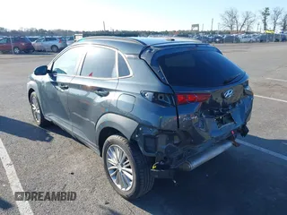 2019 Hyundai Kona SEL with VIN KM8K2CAAXKU318906, listed as a IAAI auction lot 41992237 with 101,964 mi miles. Bid and sale history available at carsss.com. Image 3.