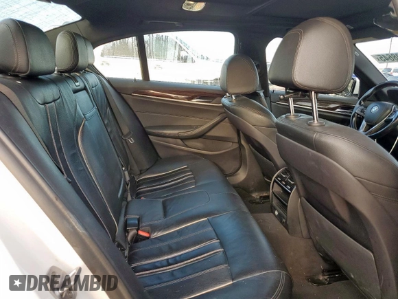 2017 BMW 5 Series 530i with VIN WBAJA5C31HG894420, listed as a Copart auction lot 58398645 with 20,000 mi miles and Clean title. Bid and sale history available at DreamBid. Image 10.
