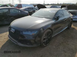 2016 Audi RS 7 Prestige z VIN WUAW2AFC4GN901965, wystawiony jako Copart lot #70838624 z przebiegiem Nie podano mil oraz Szkody całkowita. Historia ofert i sprzedaży dostępna na DreamBid. Obrazek 1.