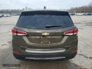 2023 Chevrolet Equinox LT with VIN 3GNAXUEGXPL157844, listed as a Copart auction lot 52706295 with 11,113 mi miles and Salvage Title. Bid and sale history available at carsss.com. Image 6.