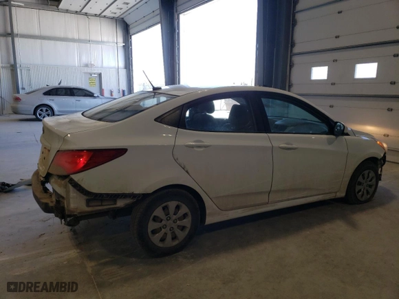 2015 Hyundai Accent SE with VIN KMHCT4AE1FU818081, listed as a Copart auction lot 89109165 with 158,406 mi miles and Clean Title. Bid and sale history available at carsss.com. Image 3.