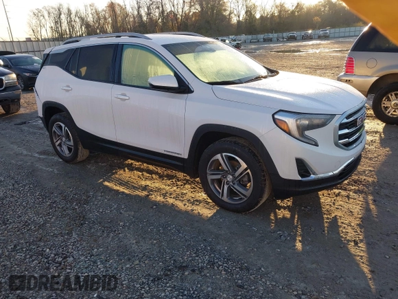 2021 GMC Terrain SLT z VIN 3GKALVEV1ML327811, wystawiony jako IAAI lot #41763301 z przebiegiem 48 774 mil mil oraz . Historia ofert i sprzedaży dostępna na DreamBid. Obrazek 1.