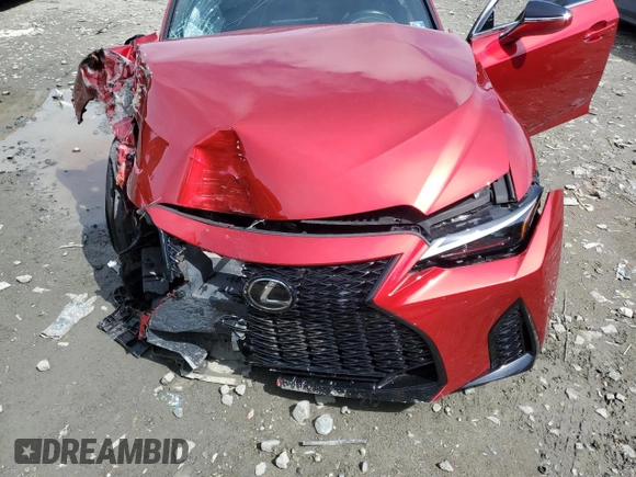 2022 Lexus IS 350 F Sport with VIN JTHGZ1E26N5026437, listed as a Copart auction lot 55874885 with Not provided miles and Salvage title. Bid and sale history available at DreamBid. Image 11.