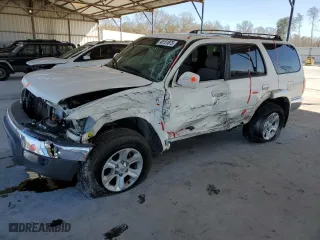2000 Toyota 4Runner SR5 with VIN JT3HN86R8Y0313287, listed as a Copart auction lot 48151875 with 242,644 mi miles and Salvage Title. Bid and sale history available at carsss.com. Image 1.