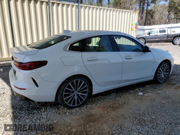 2021 BMW 2 Series 228i xDrive with VIN WBA73AK07M7H57872, listed as a Copart auction lot 50761785 with 67,059 mi miles and Salvage Title. Bid and sale history available at carsss.com. Image 3.