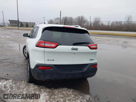 2016 Jeep Cherokee Latitude with VIN 1C4PJMCB3GW193834, listed as a IAAI auction lot 41675853 with 149,296 mi miles. Bid and sale history available at carsss.com. Image 16.