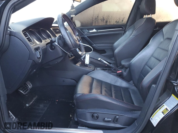 2015 Volkswagen GTI SE with VIN 3VW4T7AU8FM005632, listed as a Copart auction lot 81136184 with 92,886 mi miles and Salvage Title. Bid and sale history available at DreamBid. Image 7.