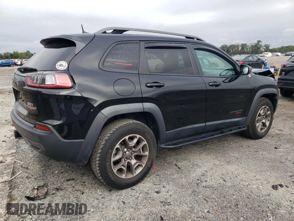 2020 Jeep Cherokee Trailhawk Elite with VIN 1C4PJMBN3LD541200, listed as a Copart auction lot 72710824 with 32,336 mi miles and Salvage title. Bid and sale history available at DreamBid. Image 3.