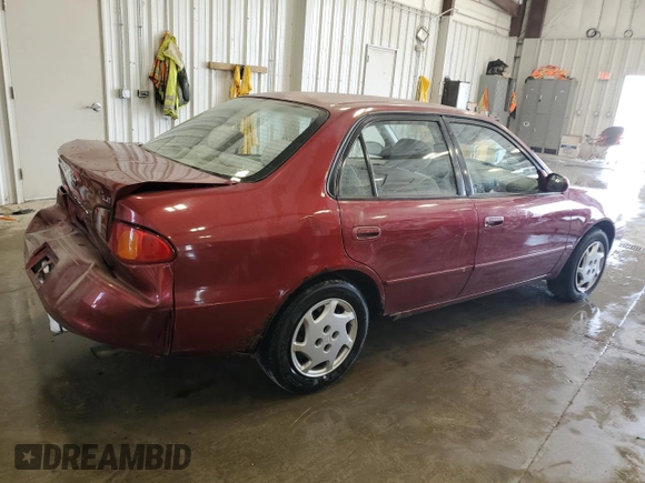 1999 Toyota Corolla VE z VIN 1NXBR12E4XZ286950, wystawiony jako Copart lot #58784525 z przebiegiem 195 720 mil mil oraz Nie do naprawy • Non repairable. Historia ofert i sprzedaży dostępna na DreamBid. Obrazek 3.