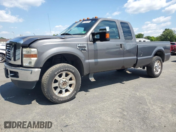2008 Ford Super Duty F-250 SRW XL with VIN 1FTSX21518EC34074, listed as a Copart auction lot 67169704 with 110,003 mi miles and Salvage Title. Bid and sale history available at carsss.com. Image 1.