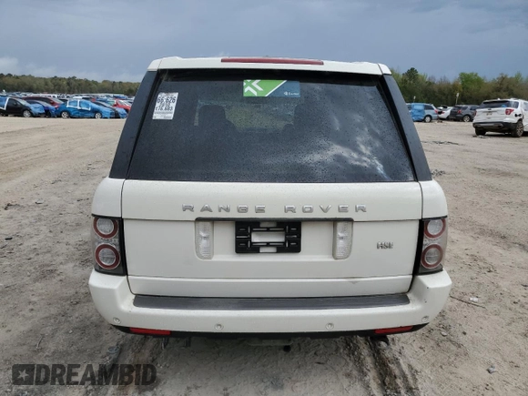 2010 Land Rover Range Rover HSE Lux with VIN SALMF1D45AA325878, listed as a Copart auction lot 47661465 with 176,683 mi miles and Clean title. Bid and sale history available at DreamBid. Image 6.