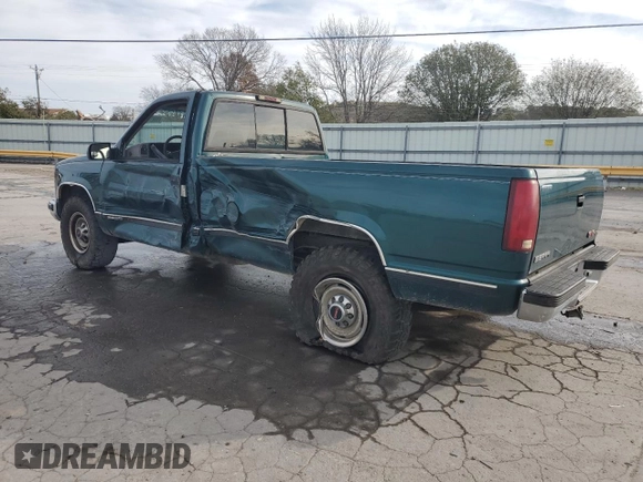 1997 GMC Sierra 1500 with VIN 1GTGC24JXVE524979, listed as a Copart auction lot 79087634 with 170,567 mi miles and Salvage Title. Bid and sale history available at DreamBid. Image 2.