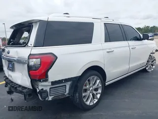2019 Ford Expedition Max Platinum with VIN 1FMJK1LT3KEA56753, listed as a IAAI auction lot 42247331 with 73,909 mi miles and . Bid and sale history available at DreamBid. Image 4.