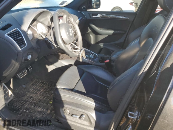 2016 Audi SQ5 Premium Plus with VIN WA1CCAFPXGA033777, listed as a Copart auction lot 83754944 with 86,541 mi miles and Clean Title. Bid and sale history available at carsss.com. Image 7.