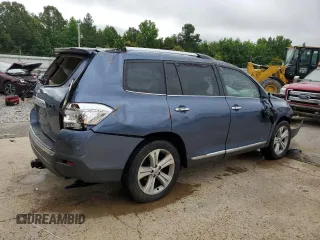 2013 Toyota Highlander Limited with VIN 5TDYK3EH4DS136616, listed as a Copart auction lot 61164425 with Not provided miles and Clean title. Bid and sale history available at DreamBid. Image 3.