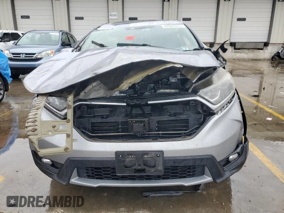 2018 Honda CR-V EX-L with VIN 2HKRW2H80JH600341, listed as a Copart auction lot 44929915 with 99,644 mi miles and Salvage Title. Bid and sale history available at carsss.com. Image 5.