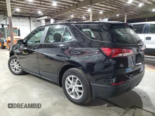 2024 Chevrolet Equinox LS with VIN 3GNAXHEG6RL146544, listed as a Copart auction lot 41584155 with 5,601 mi miles and Salvage Title. Bid and sale history available at DreamBid. Image 2.