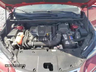 2020 Lexus NX 300 z VIN JTJAARBZXL2159292, wystawiony jako Copart lot #50950435 z przebiegiem 67 361 mil mil oraz Szkoda całkowita • Salvage title. Historia ofert i sprzedaży dostępna na DreamBid. Obrazek 12.