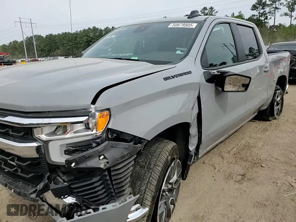 2024 Chevrolet Silverado 1500 LT with VIN 2GCPACED2R1201943, listed as a Copart auction lot 50679505 with 30,802 mi miles and Salvage Title. Bid and sale history available at DreamBid. Image 10.