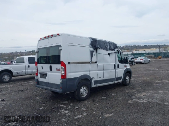 2014 Ram ProMaster Cargo with VIN 3C6TRVCG1EE107735, listed as a IAAI auction lot 41951259 with 91,067 mi miles and . Bid and sale history available at DreamBid. Image 4.