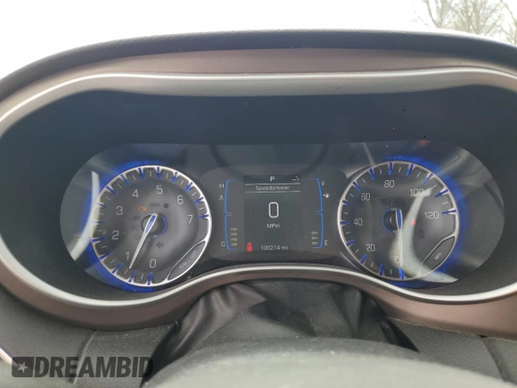 2017 Chrysler Pacifica Touring with VIN 2C4RC1DG5HR518845, listed as a Copart auction lot 51566695 with 100,214 mi miles and Salvage Title. Bid and sale history available at DreamBid. Image 9.