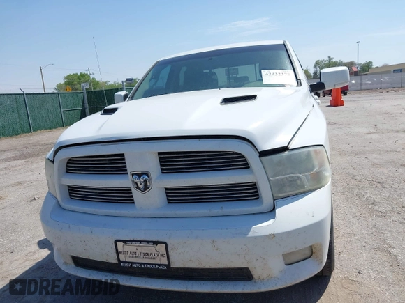 2012 Ram 1500 Sport с VIN 1C6RD7HT2CS123222, выставлен на аукционе IAAI как лот 42032377 с пробегом 161 728 миль миль и . История ставок и продаж доступна на DreamBid. Изображение 12.