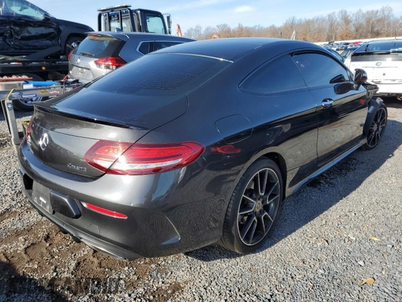 2019 Mercedes-Benz C 300 with VIN WDDWJ8EB5KF856691, listed as a Copart auction lot 82605784 with 59,543 mi miles and Salvage title. Bid and sale history available at DreamBid. Image 3.