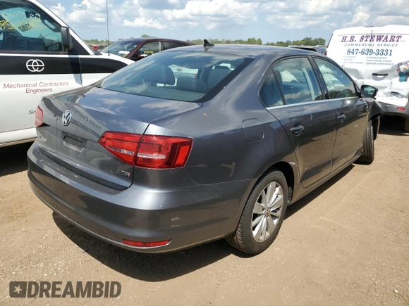 2015 Volkswagen Jetta SE with VIN 3VWD07AJ6FM334943, listed as a Copart auction lot 63704095 with 151,639 mi miles and Clean title. Bid and sale history available at DreamBid. Image 3.