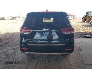 2016 Kia Sorento SX with VIN 5XYPKDA52GG001519, listed as a Copart auction lot 52014675 with 33,932 mi miles and Salvage Title. Bid and sale history available at carsss.com. Image 6.