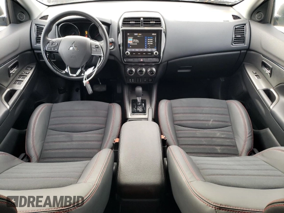 2022 Mitsubishi Outlander Sport ES with VIN JA4ARUAU5NU021908, listed as a Copart auction lot 71338954 with 2,241 mi miles and Salvage Title. Bid and sale history available at carsss.com. Image 8.