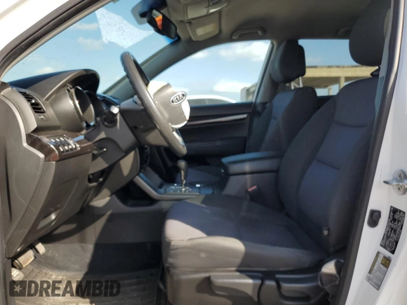 2012 Kia Sorento LX with VIN 5XYKTDA2XCG231607, listed as a Copart auction lot 88531855 with 0 mi miles and Salvage Title. Bid and sale history available at carsss.com. Image 7.