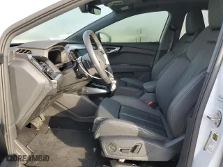 2023 Audi Q4 e-tron Sportback Premium Plus with VIN WA132BFZ4PP079760, listed as a Copart auction lot 43279455 with 9,754 mi miles and Salvage Title. Bid and sale history available at carsss.com. Image 7.