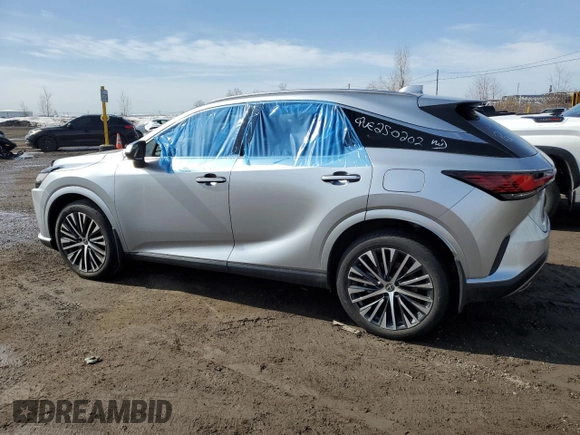 2023 Lexus RX 350h with VIN 2T2BBMCA7PC007912, listed as a Copart auction lot 49408125 with 21,279 mi miles and Clean Title. Bid and sale history available at DreamBid. Image 2.
