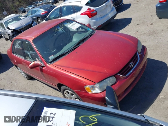 2002 Toyota Corolla CE with VIN 1NXBR12E02Z638754, listed as a IAAI auction lot 42070016 with 116,155 mi miles and . Bid and sale history available at DreamBid. Image 1.