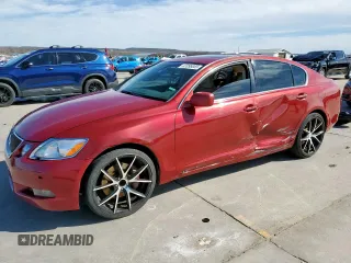 2007 Lexus GS 350 with VIN JTHBE96S470012491, listed as a Copart auction lot 47098055 with 0 mi miles and Salvage Title. Bid and sale history available at carsss.com. Image 1.