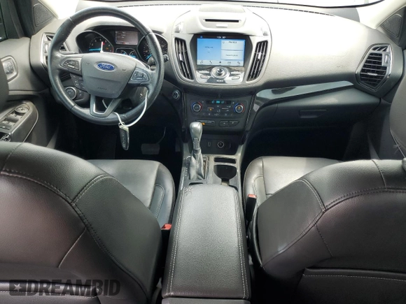 2017 Ford Escape Titanium with VIN 1FMCU0JD5HUB95239, listed as a Copart auction lot 55458405 with 106,193 mi miles and Clean Title. Bid and sale history available at carsss.com. Image 8.