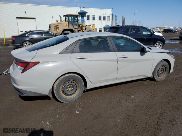 2022 Hyundai Elantra Essential with VIN KMHLM4AGXNU326811, listed as a Copart auction lot 49717005 with 30,744 mi miles and Salvage Title. Bid and sale history available at carsss.com. Image 3.