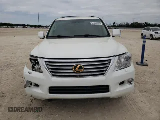 2009 Lexus LX 570 with VIN JTJHY00W694027710, listed as a Copart auction lot 51911065 with 141,173 mi miles and Salvage Title. Bid and sale history available at carsss.com. Image 5.