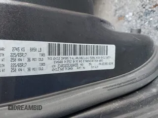 2020 Dodge Grand Caravan GT with VIN 2C4RDGEG5LR204555, listed as a IAAI auction lot 41087394 with 152,009 mi miles and . Bid and sale history available at DreamBid. Image 9.