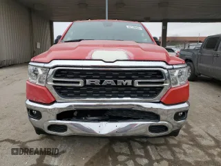 2023 Ram 1500 Big Horn with VIN 1C6RRFBG4PN525383, listed as a Copart auction lot 43139465 with 20,769 mi miles and Salvage Title. Bid and sale history available at carsss.com. Image 5.