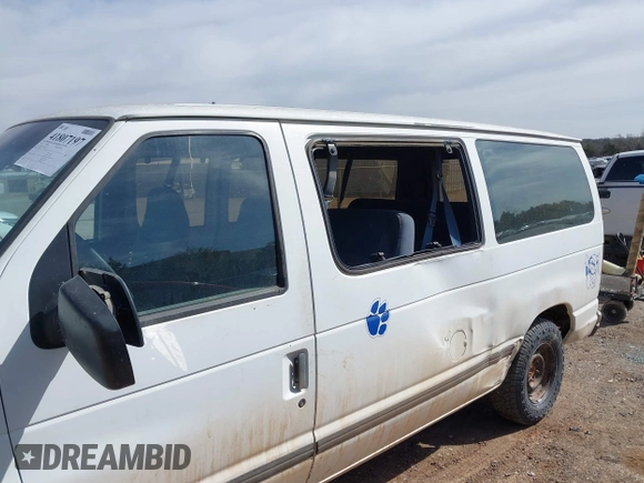1995 Ford Econoline Cargo with VIN 1FMEE11N0SHB08173, listed as a IAAI auction lot 41807197 with 164,320 mi miles and . Bid and sale history available at DreamBid. Image 6.