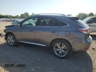 2014 Lexus RX 350 with VIN 2T2BK1BA9EC243393, listed as a Copart auction lot 62030305 with 76,297 mi miles and Salvage title. Bid and sale history available at DreamBid. Image 2.