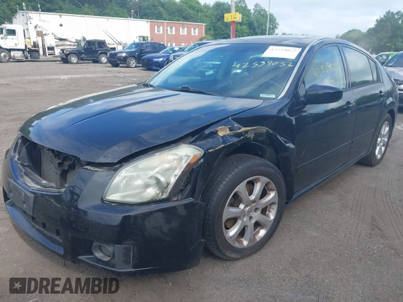 2008 Nissan Maxima SE with VIN 1N4BA41E98C837448, listed as a IAAI auction lot 42539052 with 187,919 mi miles and . Bid and sale history available at DreamBid. Image 18.