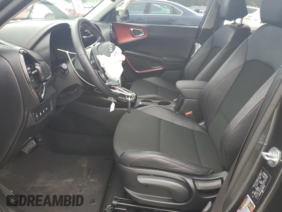 2023 Kia Soul GT-Line with VIN KNDJ53AU8P7882125, listed as a Copart auction lot 47674715 with 19,914 mi miles and Salvage Title. Bid and sale history available at carsss.com. Image 7.