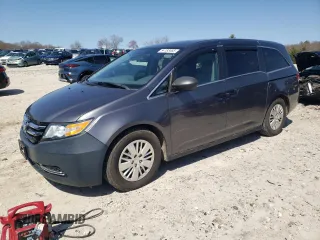 2014 Honda Odyssey LX with VIN 5FNRL5H29EB070753, listed as a Copart auction lot 54183465 with 85,104 mi miles and Clean Title. Bid and sale history available at carsss.com. Image 1.