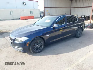 2014 BMW 5 Series 535i with VIN WBA5B1C56ED481995, listed as a IAAI auction lot 41583675 with 95,511 mi miles. Bid and sale history available at carsss.com. Image 2.
