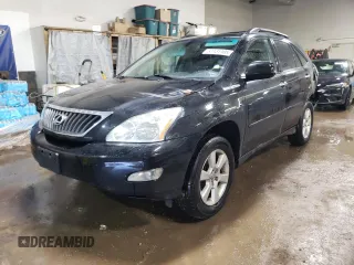 2008 Lexus RX with VIN 2T2HK31UX8C081585, listed as a Copart auction lot 52131105 with 178,844 mi miles and Salvage Title. Bid and sale history available at carsss.com. Image 1.