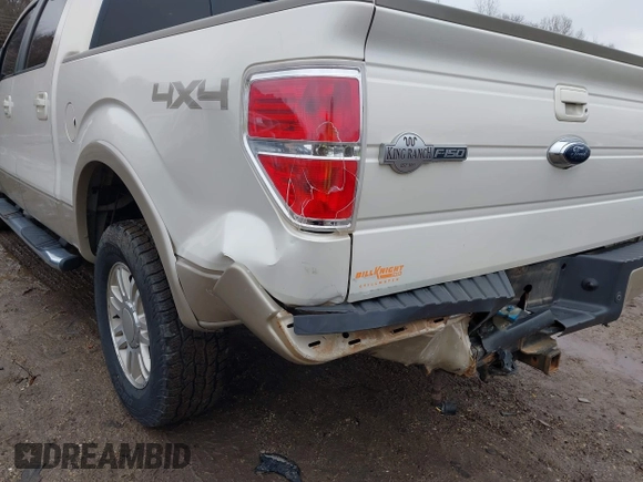 2009 Ford F-150 XL with VIN 1FTPW14VX9KC06789, listed as a IAAI auction lot 40664180 with 196,599 mi miles and . Bid and sale history available at DreamBid. Image 6.