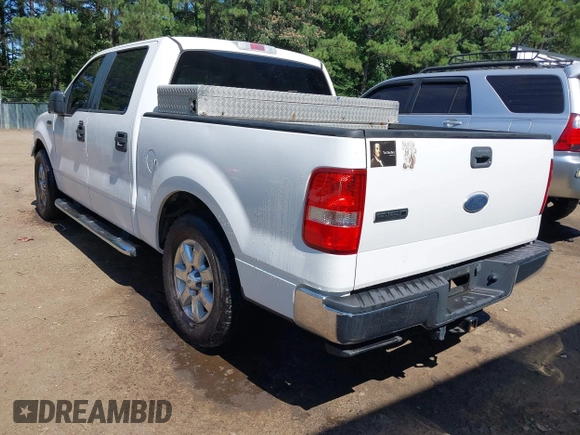 2007 Ford F-150 XLT with VIN 1FTRW12W67KD08558, listed as a IAAI auction lot 42542860 with 168,948 mi miles and . Bid and sale history available at DreamBid. Image 3.